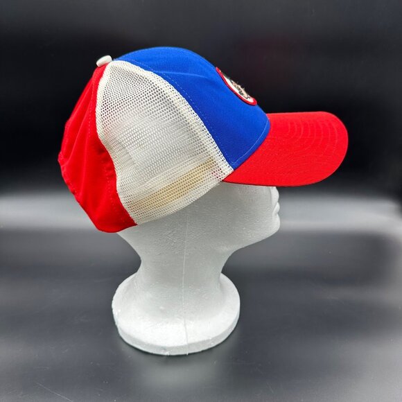 Vintage 1970s Mickey Mouse Cap Hat Snapback Patch Walt Disney Productions Red - Picture 3 of 11